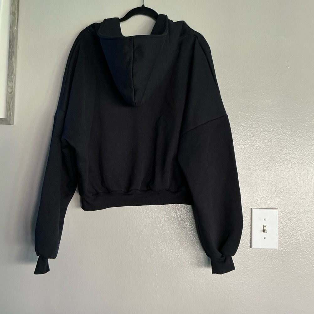 Black Women's Hoodie - Picture 10 of 16